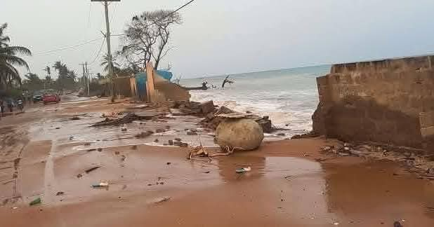 Tidal Waves Displace Over 500 Residents in Ketu South